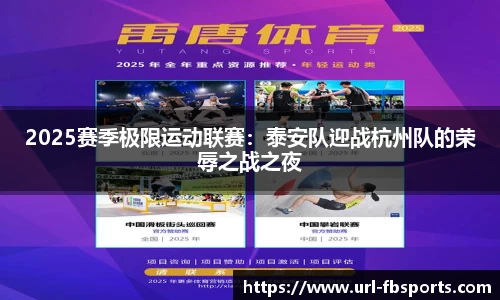 2025赛季极限运动联赛：泰安队迎战杭州队的荣辱之战之夜